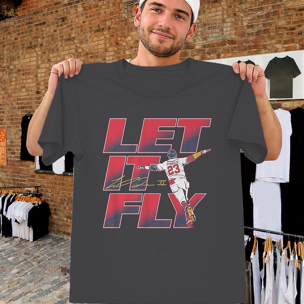 Let It Fly Slogan Atlanta Baseball 2026 Shirt Atlanta Braves Merch Best Gifts For Baseball Fans 1 - Unicasport Let It Fly Slogan Atlanta Baseball 2026 Shirt Atlanta Braves Merch Best Gifts For Baseball Fans