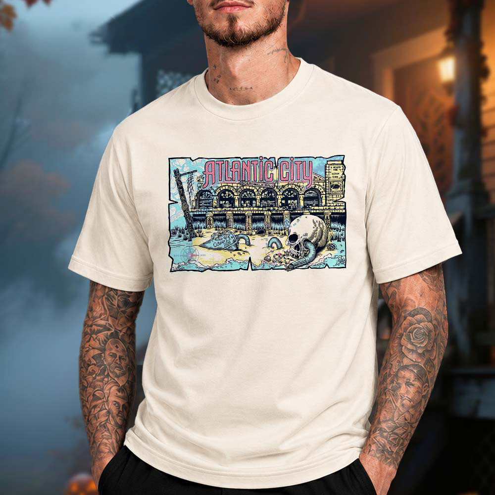 Phish Merch Atlantic City NJ Event Poster Graphic Shirt Phish Concert Outfits Gifts Ideas 1 - Unicasport Phish Merch Atlantic City NJ Event Poster Graphic Shirt Phish Concert Outfits Gifts Ideas