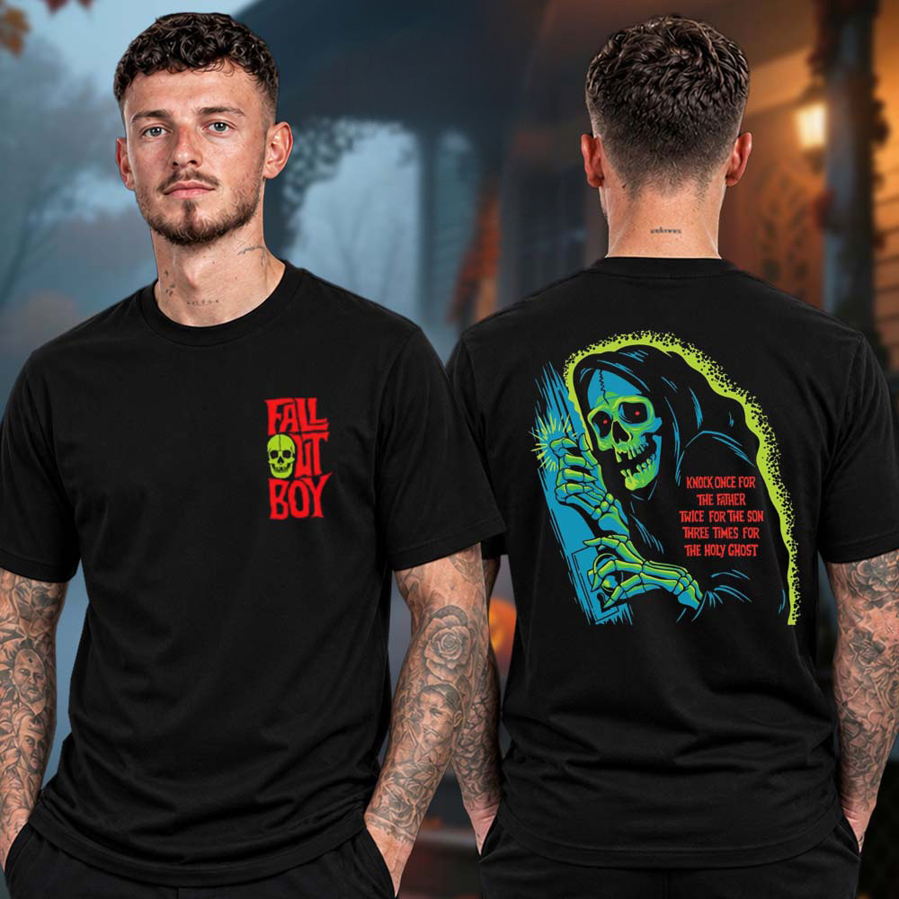 Fall Out Boy Merch Halloween Collection Holy Ghost Shirt Gifts For Fall Out Boy Fans 1 - Unicasport Fall Out Boy Merch Halloween Collection Holy Ghost Shirt Gifts For Fall Out Boy Fans