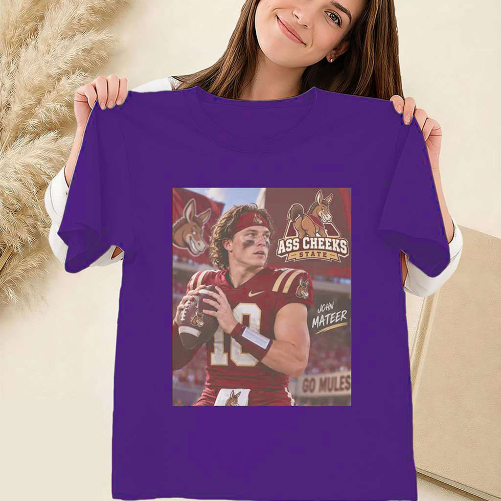 John Mateer Oklahoma Sooners Ass Cheeks State Shirt Posters Football Tee Gift For Fans 1 - Unicasport John Mateer Oklahoma Sooners Ass Cheeks State Shirt Posters Football Tee Gift For Fans