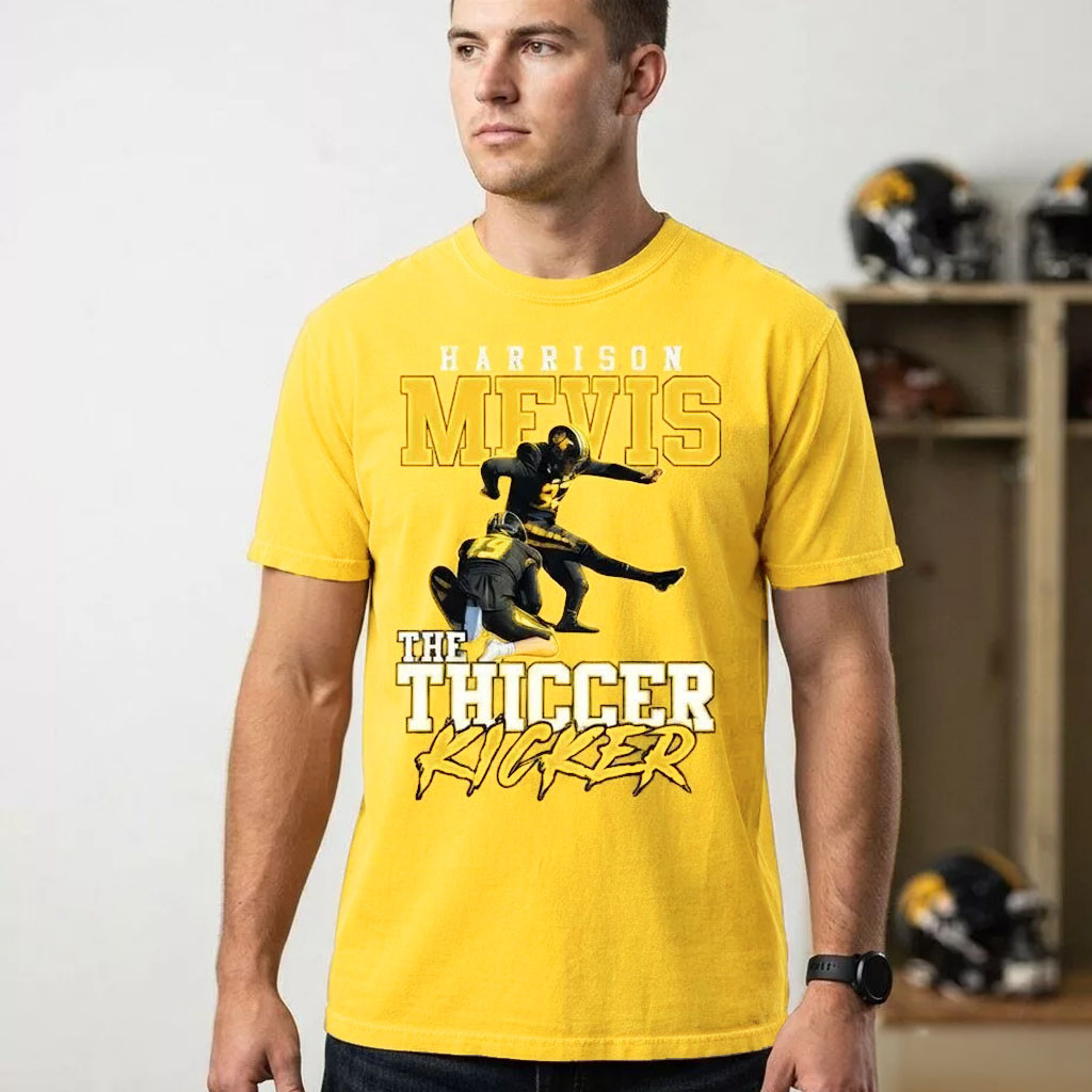 Harrison Mevis The Thicker Kicker Shirt Thiccer Kicker TShirt Harrison Mevis LA Rams Merch 1 - Unicasport Harrison Mevis The Thicker Kicker Shirt Thiccer Kicker TShirt Harrison Mevis LA Rams Merch