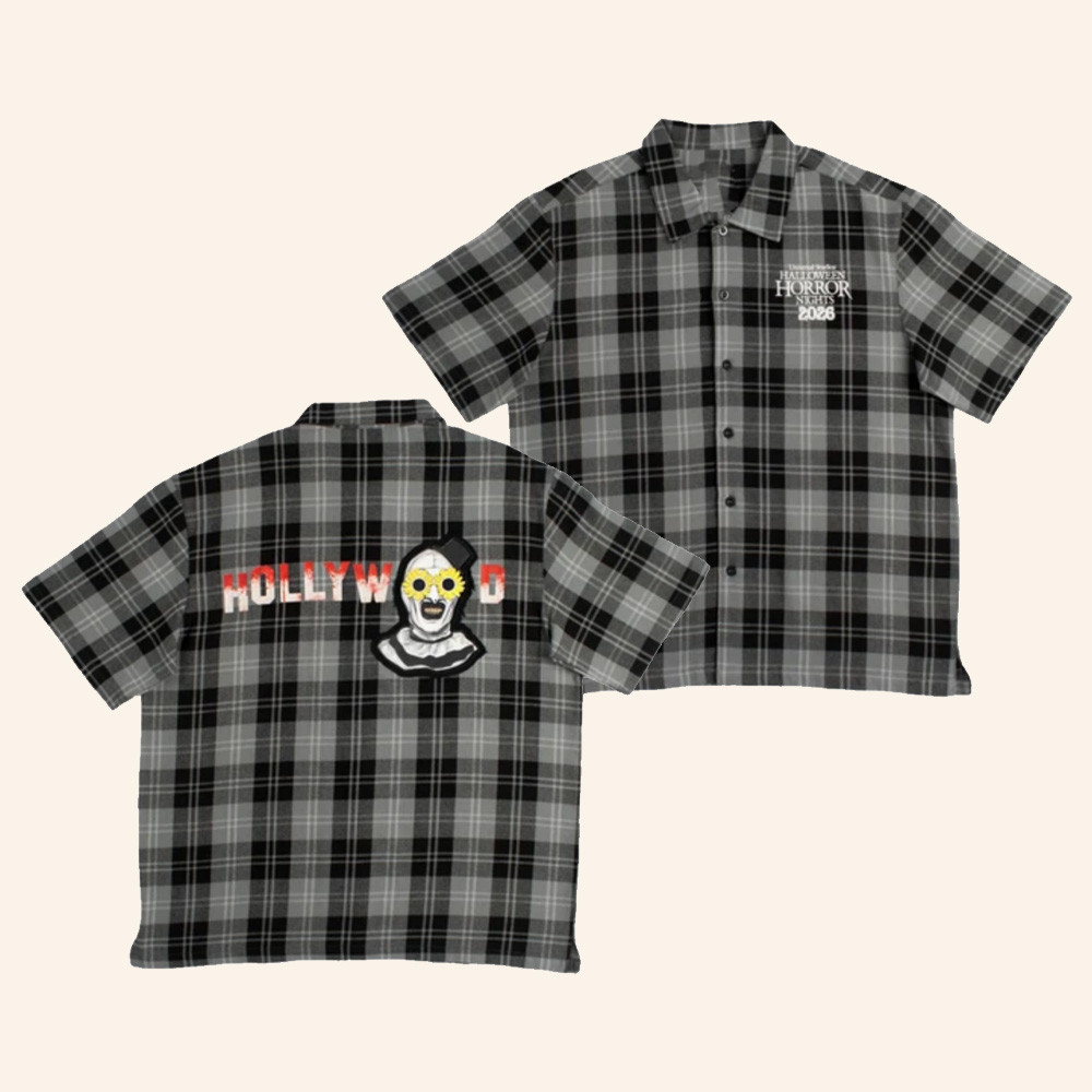 Halloween Horror Nights Merch Universal Hollywood Art The Clown Hawaiian Shirt Gifts Ideas 1 - Unicasport Halloween Horror Nights Merch Universal Hollywood Art The Clown Hawaiian Shirt Gifts Ideas