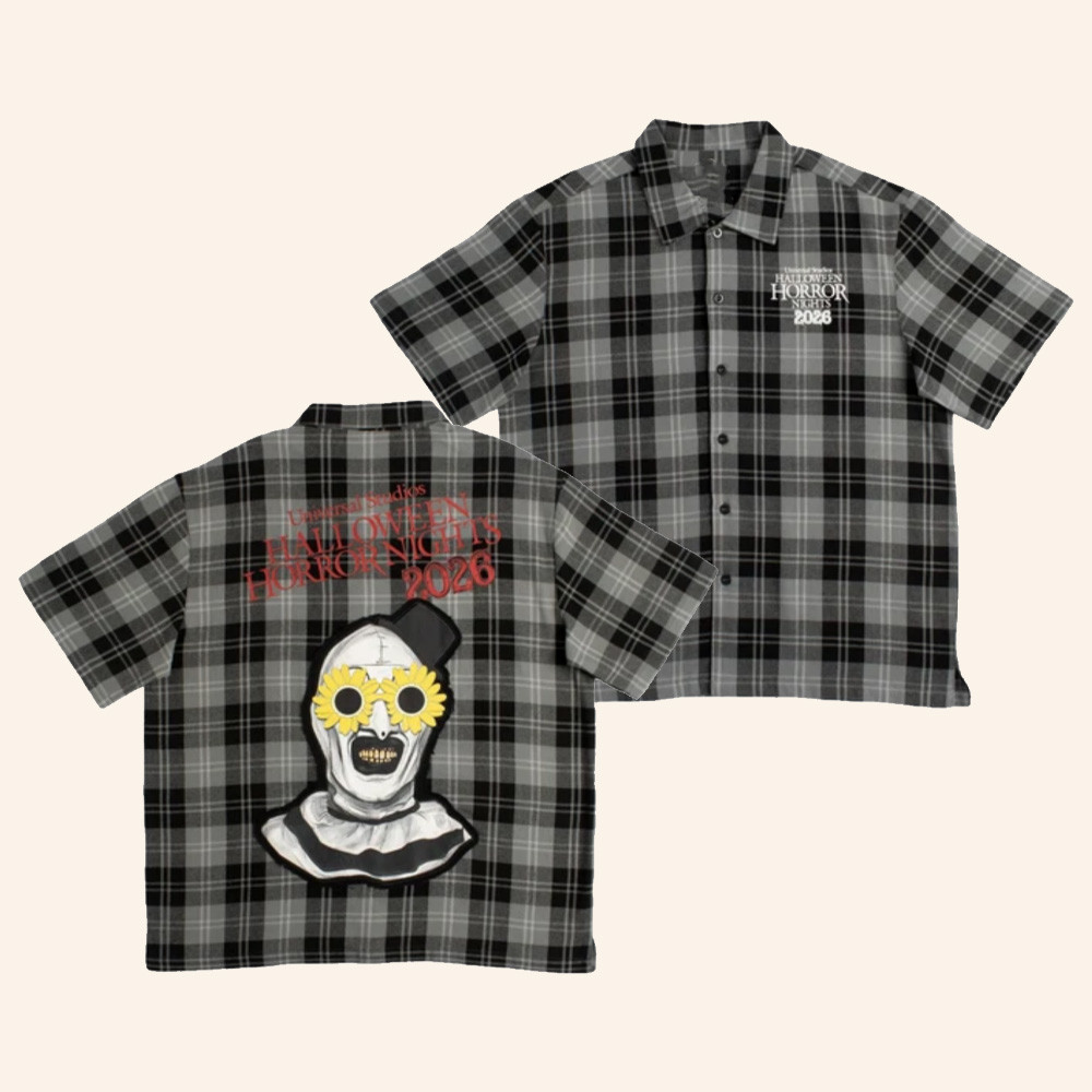 Halloween Horror Nights Merch Universal Orlando Art The Clown Hawaiian Shirt Gifts Ideas 1 - Unicasport Halloween Horror Nights Merch Universal Orlando Art The Clown Hawaiian Shirt Gifts Ideas