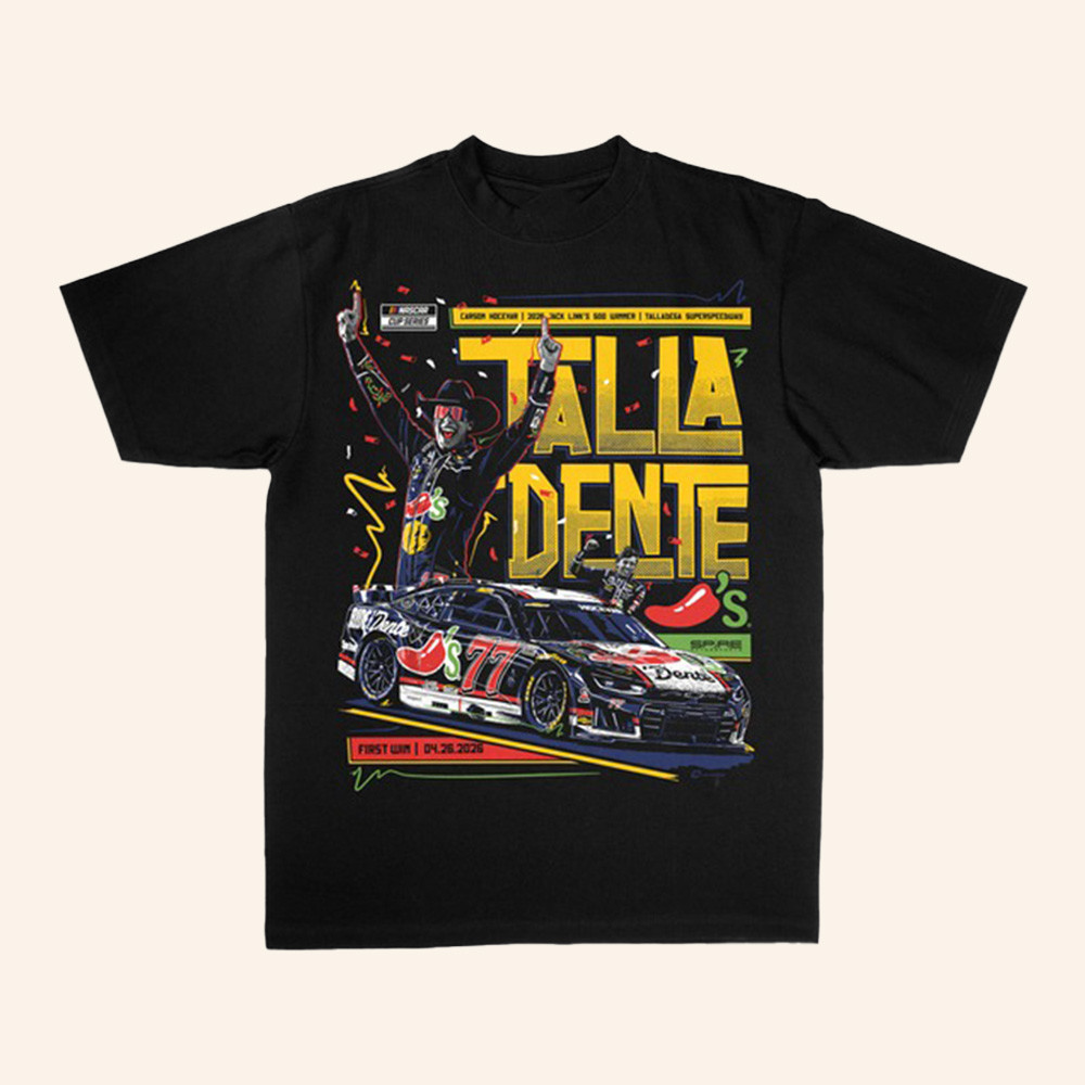 Carson Hocevar Merch First Win Dega Shirt Autosport Attire Gifts For Carson Hocevar Fans 1 - Unicasport Carson Hocevar Merch First Win Dega Shirt Autosport Attire Gifts For Carson Hocevar Fans