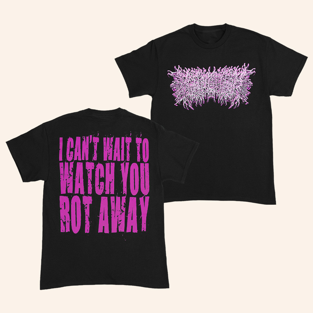 PeelingFlesh Merch Pink Chrome Logo Shirt Metal Band Clothing Gifts For PeelingFlesh Fans 1 - Unicasport PeelingFlesh Merch Pink Chrome Logo Shirt Metal Band Clothing Gifts For PeelingFlesh Fans