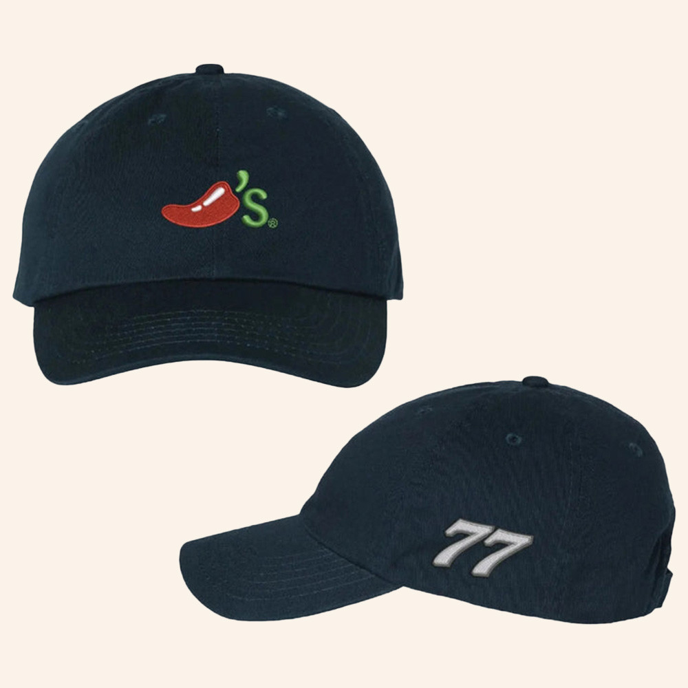 Carson Hocevar Merch TBD Carson Chili's Dad Hat Carson Hocevar Baseball Cap Gifts Ideas