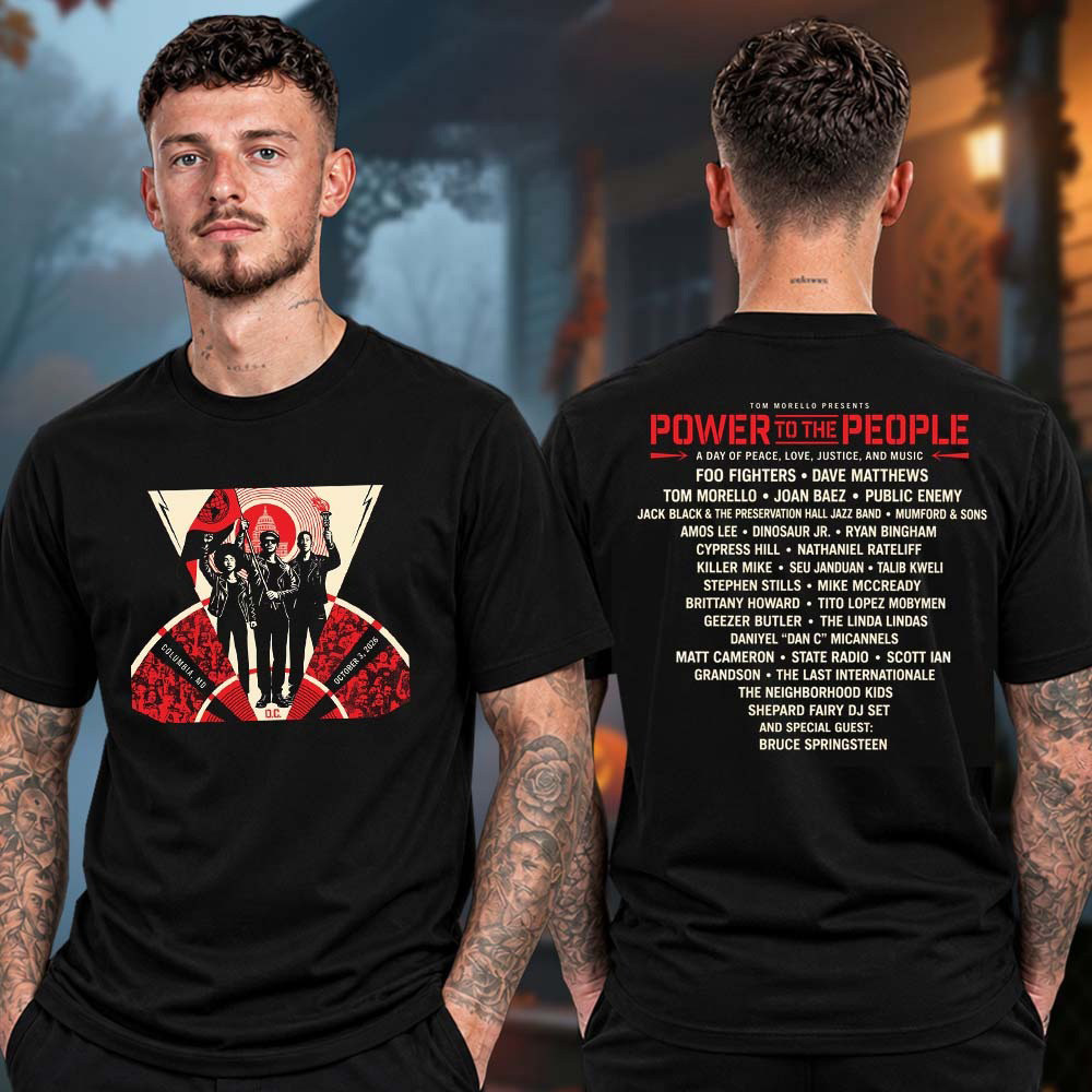 Power To The People Festival 2026 Merch At Merriweather Post Pavilion T-Shirt Fans Gear 1 - Unicasport Power To The People Festival 2026 Merch At Merriweather Post Pavilion T-Shirt Fans Gear