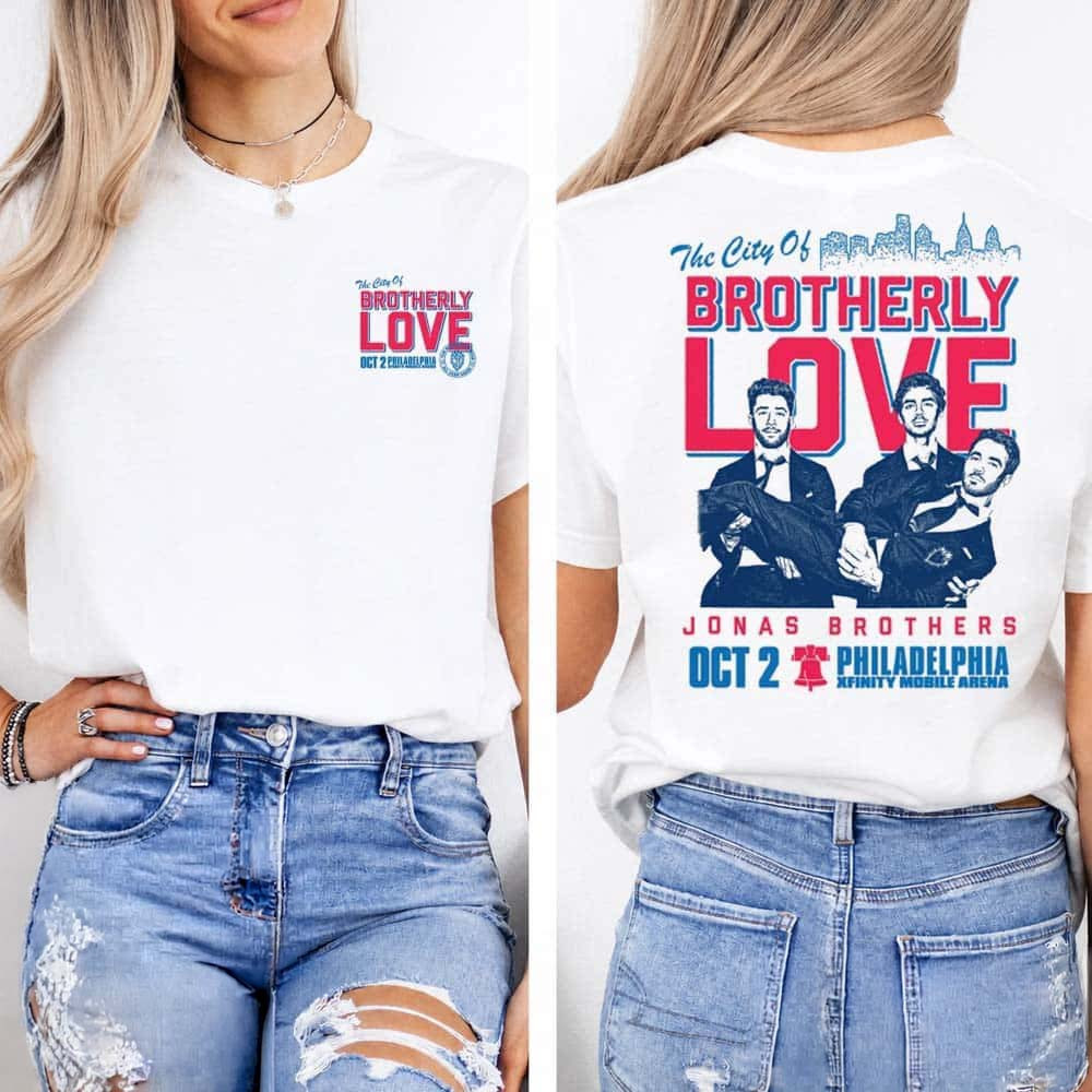 Jonas Brothers Merch The Burning Up All Over Again 2026 At Xfinity Mobile Arena T-Shirt Fans Gear 1 - Unicasport Jonas Brothers Merch The Burning Up All Over Again 2026 At Xfinity Mobile Arena T-Shirt Fans Gear