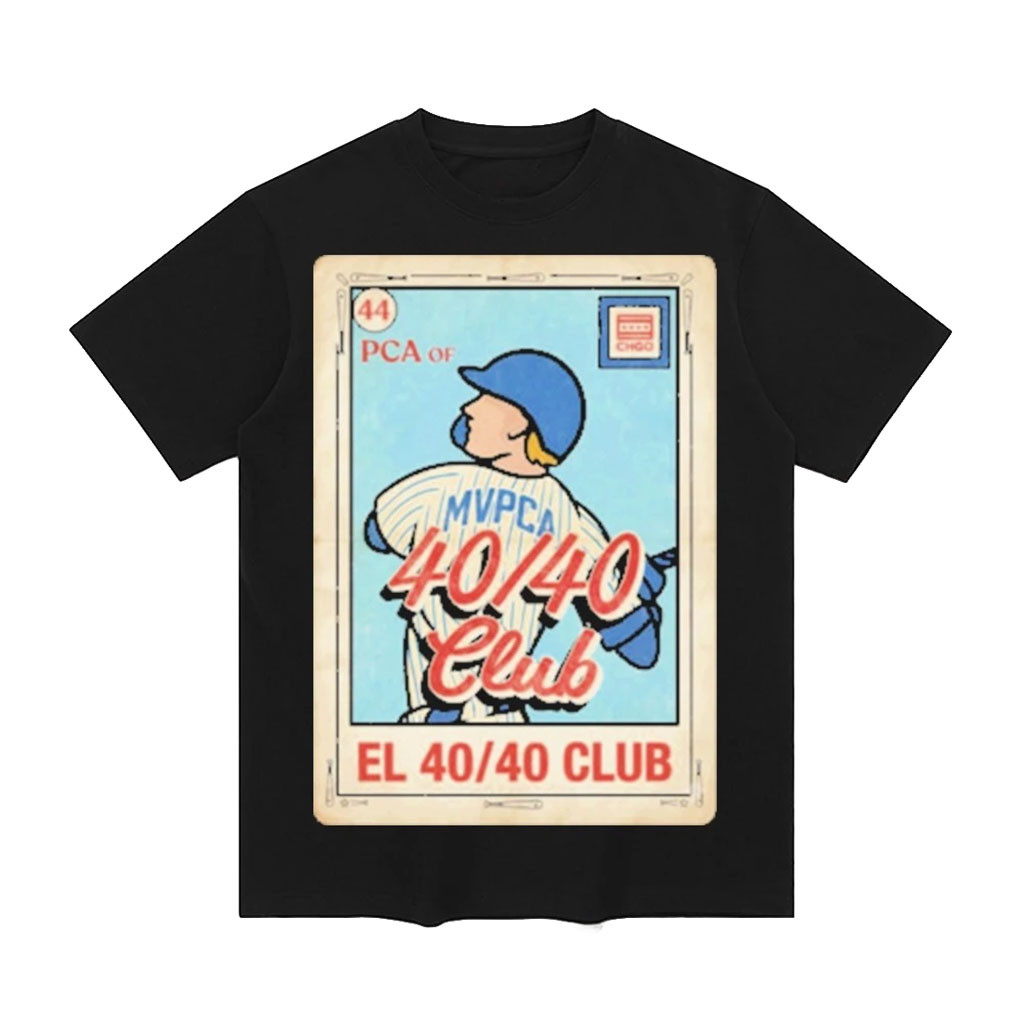 Pete Crow Armstrong Chicago Cubs El 40 40 Club Loteria Card T-Shirt Cubs Merch Baseball Gifts 1 - Unicasport Pete Crow Armstrong Chicago Cubs El 40 40 Club Loteria Card T-Shirt Cubs Merch Baseball Gifts