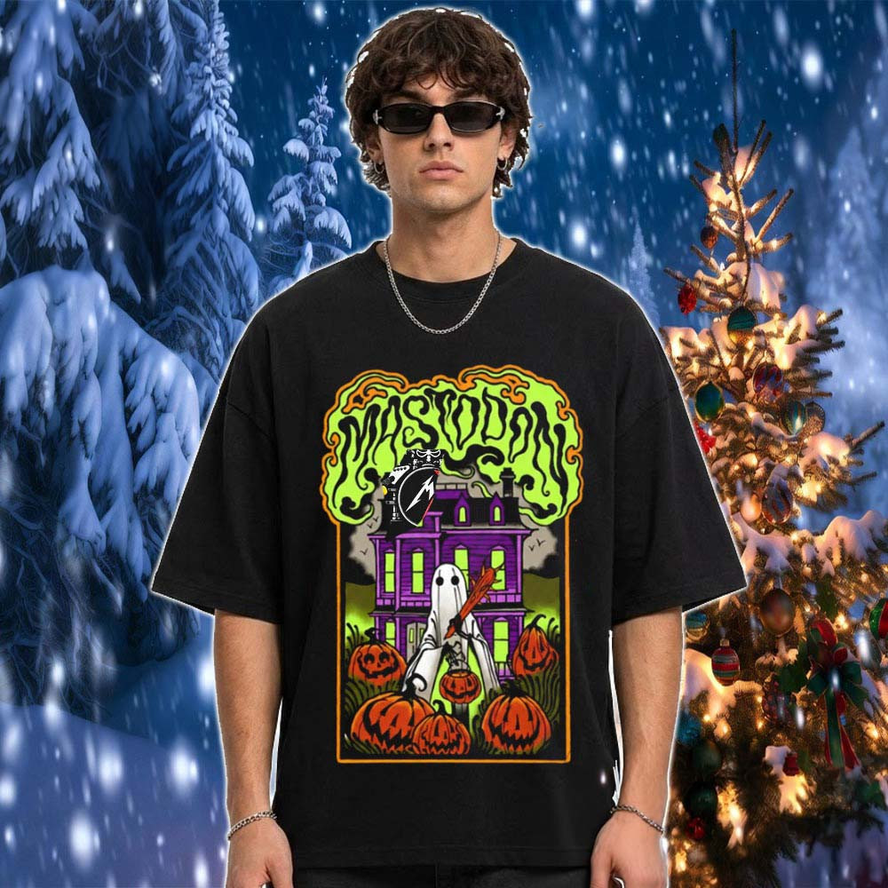 Mastodon Merch Pumpkin Patch Glow Halloween 2026 T-Shirt Gift For Rock Music Lover 1 - Unicasport Mastodon Merch Pumpkin Patch Glow Halloween 2026 T-Shirt Gift For Rock Music Lover