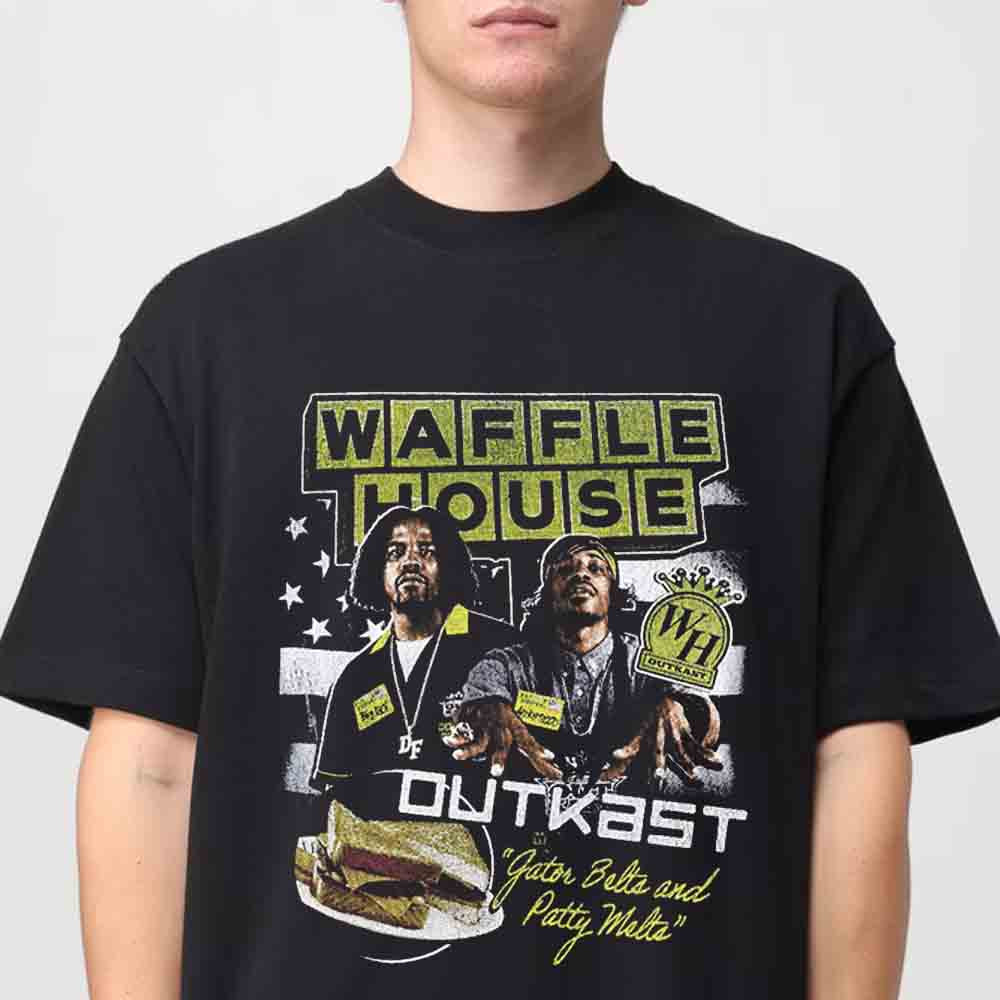 Outkast Merch x Waffle House Bootleg Vintage T-Shirt Gift For Hip Hop Lover 1 - Unicasport Outkast Merch x Waffle House Bootleg Vintage T-Shirt Gift For Hip Hop Lover