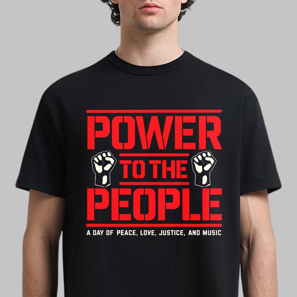 Power To The People 2026 Merch Columbia MD Merriweather Post Pavilion Big Logo T-Shirt Rock Fans Gear 1 - Unicasport Power To The People 2026 Merch Columbia MD Merriweather Post Pavilion Big Logo T-Shirt Rock Fans Gear