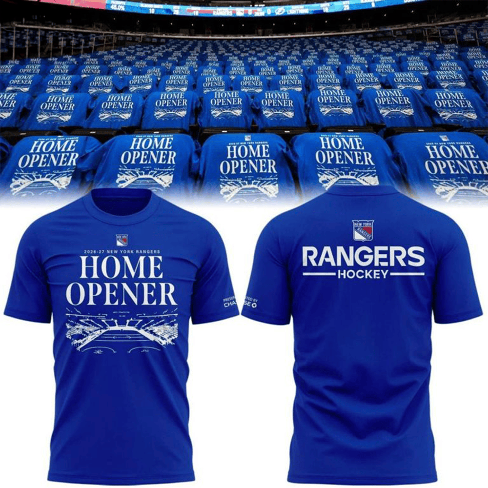 New York Rangers Merch 2026 Home Opener T-shirt Best Fans Tee Gift 1 - Unicasport New York Rangers Merch 2026 Home Opener T-shirt Best Fans Tee Gift