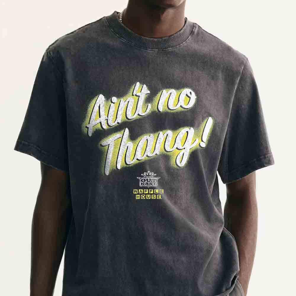 Outkast Merch x Waffle House Ain't No Thang T-Shirt Gift For Hip Hop Fans 1 - Unicasport Outkast Merch x Waffle House Ain't No Thang T-Shirt Gift For Hip Hop Fans