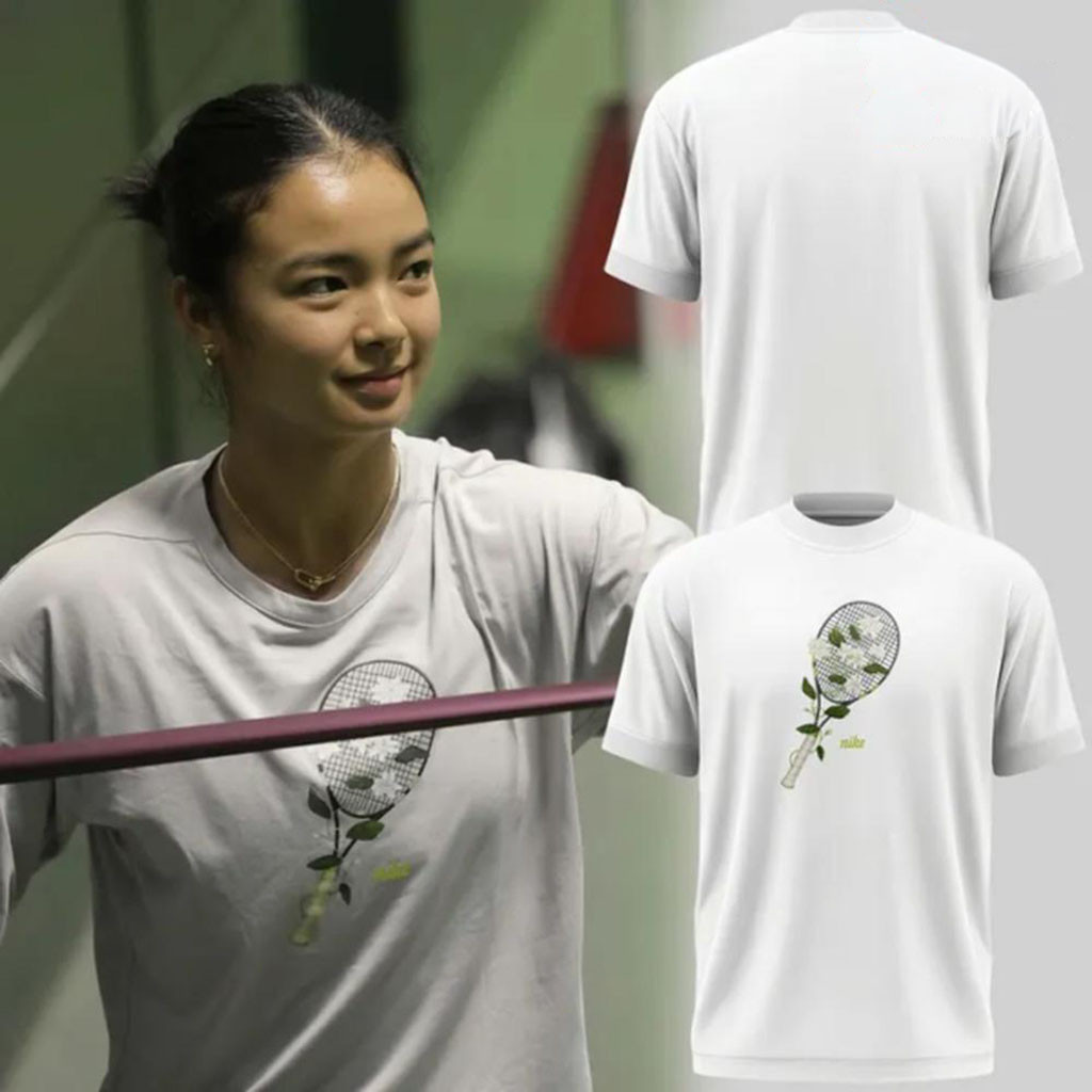 Alex Eala In Full Bloom Tennis Ball Floral White T-Shirt Alex Eala Merch Gift For Tennis Lover 1 - Unicasport Alex Eala In Full Bloom Tennis Ball Floral White T-Shirt Alex Eala Merch Gift For Tennis Lover
