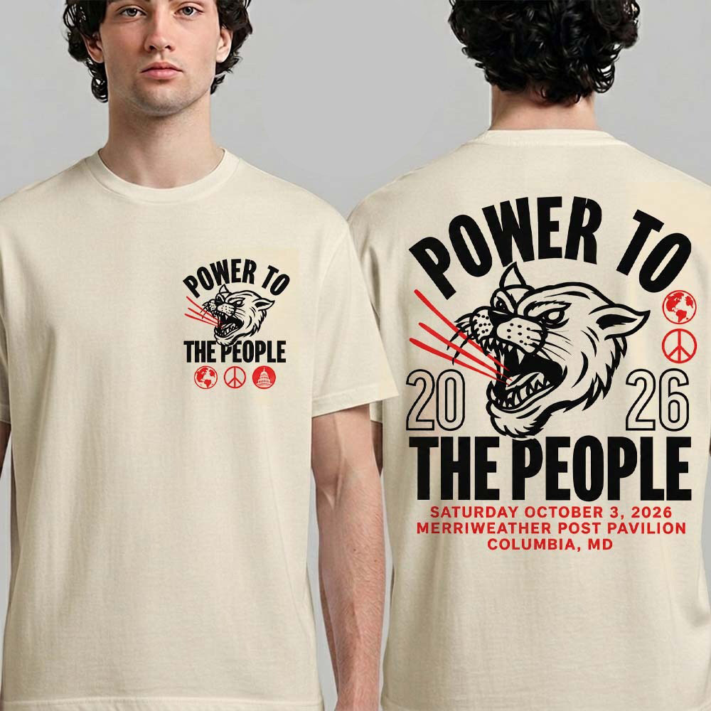 Power To The People 2026 Merch The Tiger T-Shirt Rock Music Fans Gear Ideas 1 - Unicasport Power To The People 2026 Merch The Tiger T-Shirt Rock Music Fans Gear Ideas