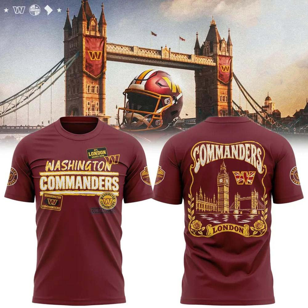 Washington Commanders Merch London Games 2026 T-Shirt Perfect Football Lover Gift Ideas 1 - Unicasport Washington Commanders Merch London Games 2026 T-Shirt Perfect Football Lover Gift Ideas
