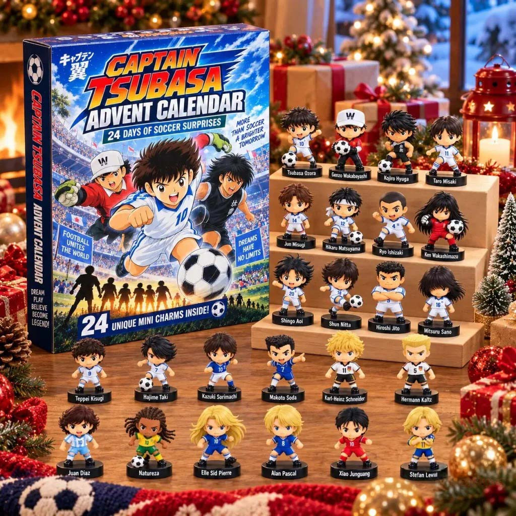 Captain Tsubasa Advent Calendar 2026 24 Days Of Soccer Surprises Gift For Him 1 - Unicasport Captain Tsubasa Advent Calendar 2026 24 Days Of Soccer Surprises Gift For Him