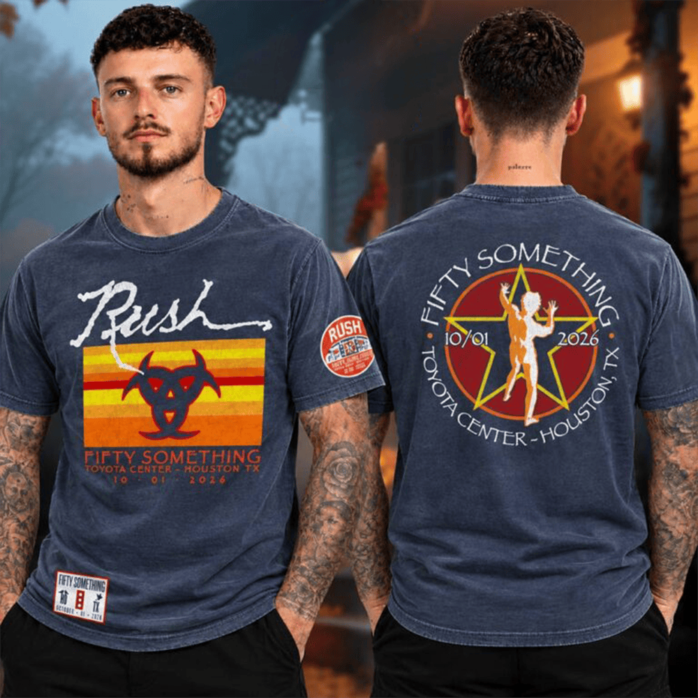 Rush Merch Houston TX Event At Toyota Center In Houston TX On October 1 2026 T-Shirt Best Fans Tee Gift 1 - Unicasport Rush Merch Houston TX Event At Toyota Center In Houston TX On October 1 2026 T-Shirt Best Fans Tee Gift