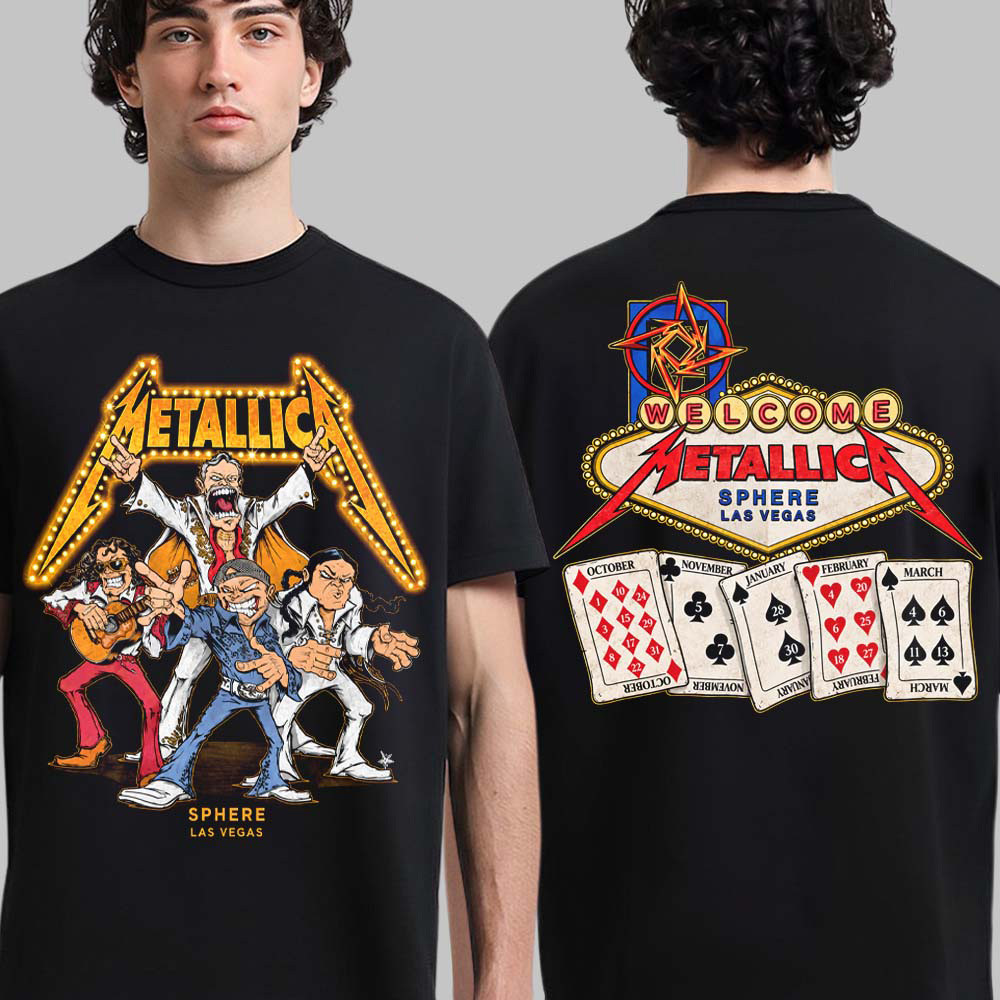Metallica Merch Life Burns Faster Shirt Band Elvis Style Play Cards Tee Metallica Concert Outfit 1 - Unicasport Metallica Merch Life Burns Faster Shirt Band Elvis Style Play Cards Tee Metallica Concert Outfit