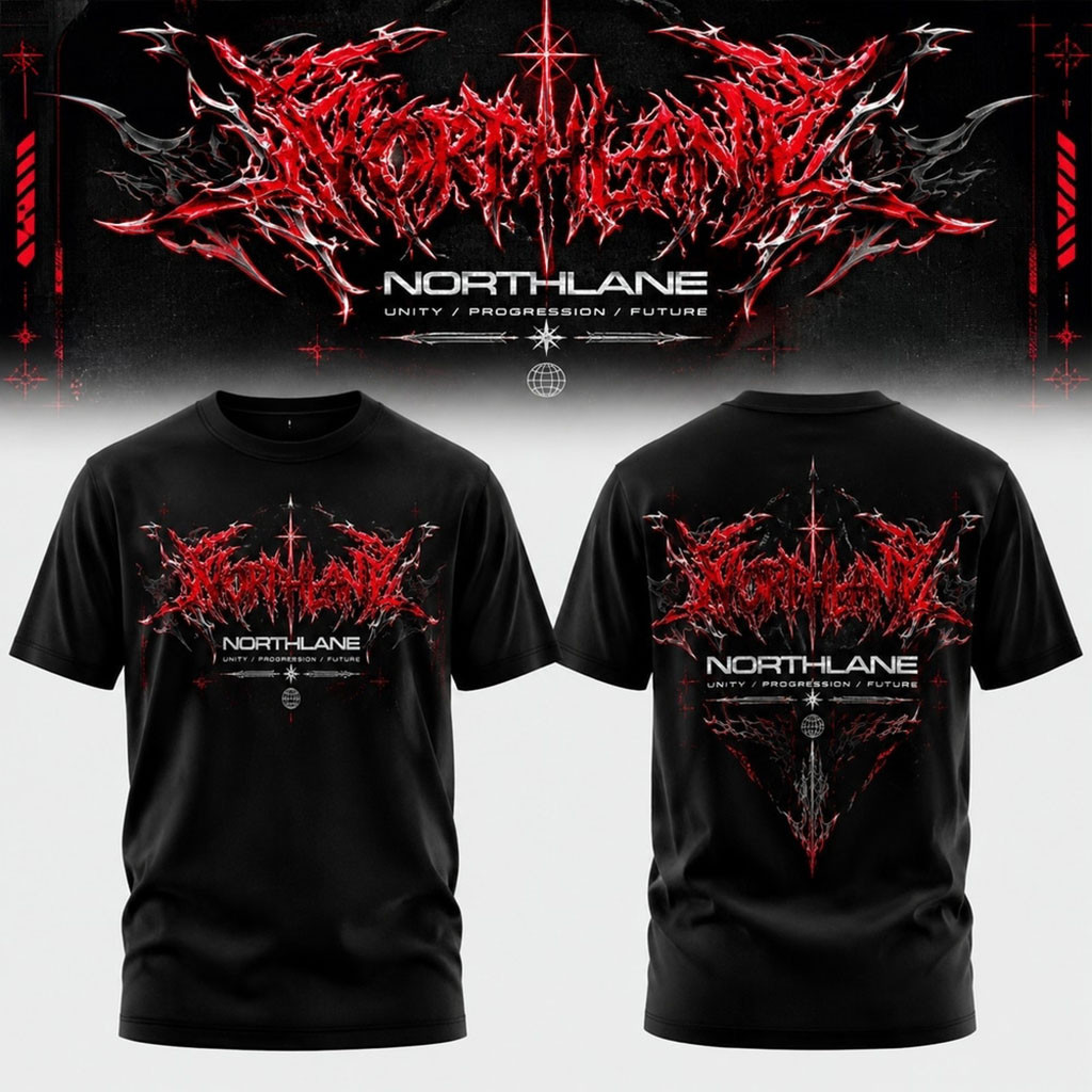 Northlane The Anemoia Tour 2026 Graphic T-Shirt Northlane Merch Present For Band Fans 1 - Unicasport Northlane The Anemoia Tour 2026 Graphic T-Shirt Northlane Merch Present For Band Fans