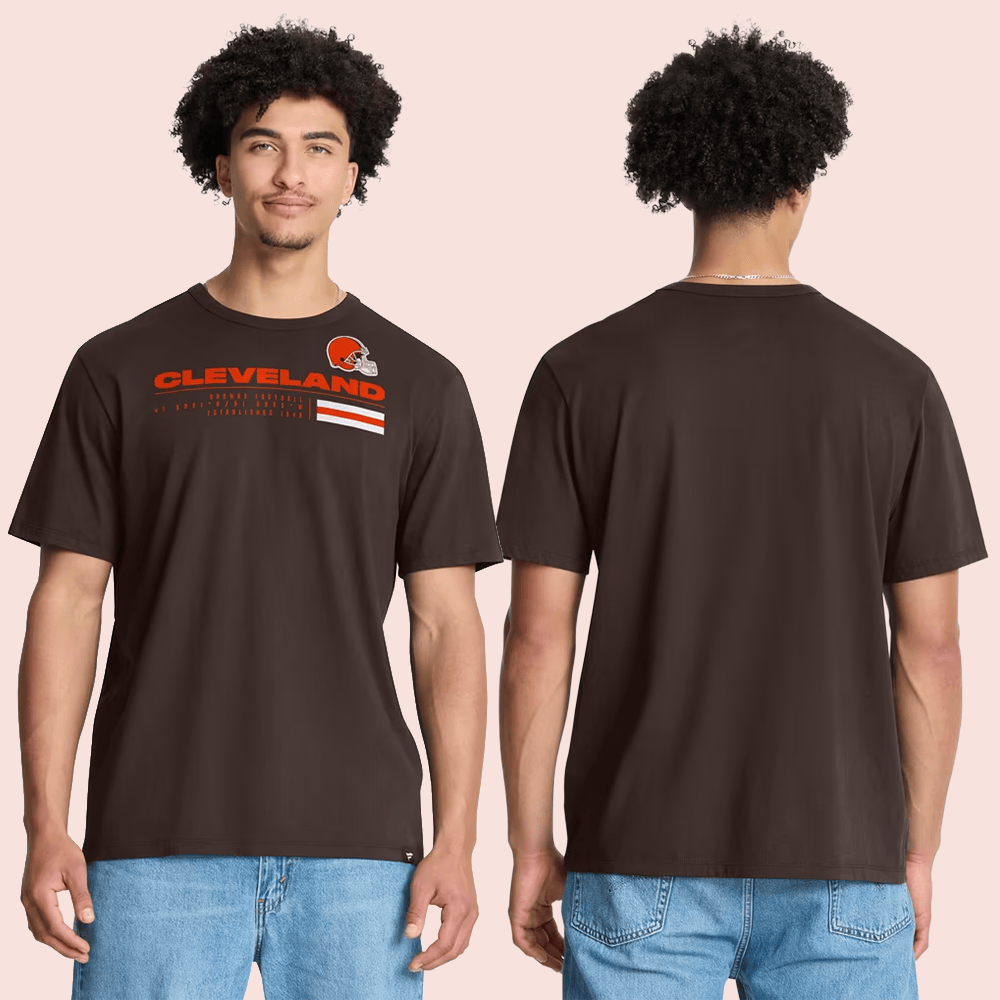 Cleveland Browns Merch Fanatics Brown Cleveland Browns Chop Block Legacy T-Shirt Gift Ideas 1 - Unicasport Cleveland Browns Merch Fanatics Brown Cleveland Browns Chop Block Legacy T-Shirt Gift Ideas
