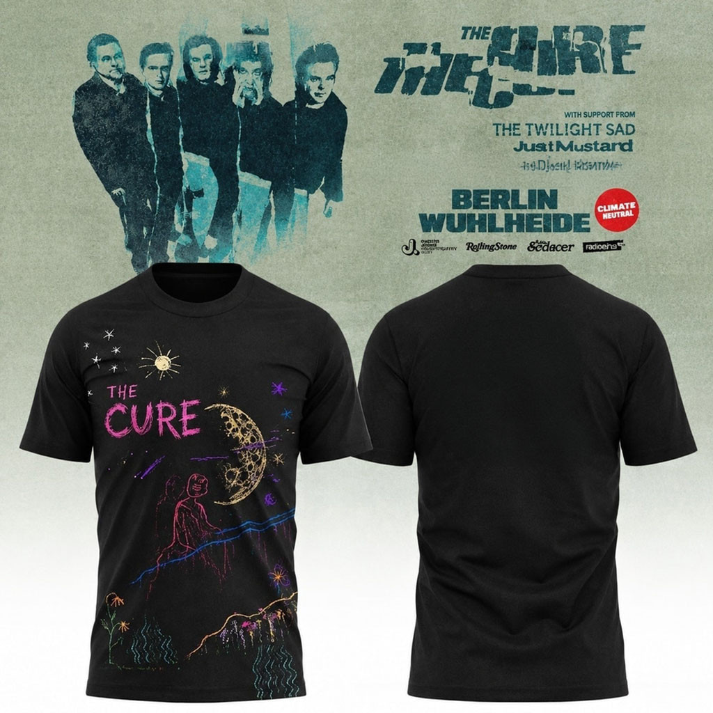 The Cure Berlin Weekend Event T-Shirt The Cure Merch Present For Rock Band Fans 1 - Unicasport The Cure Berlin Weekend Event T-Shirt The Cure Merch Present For Rock Band Fans
