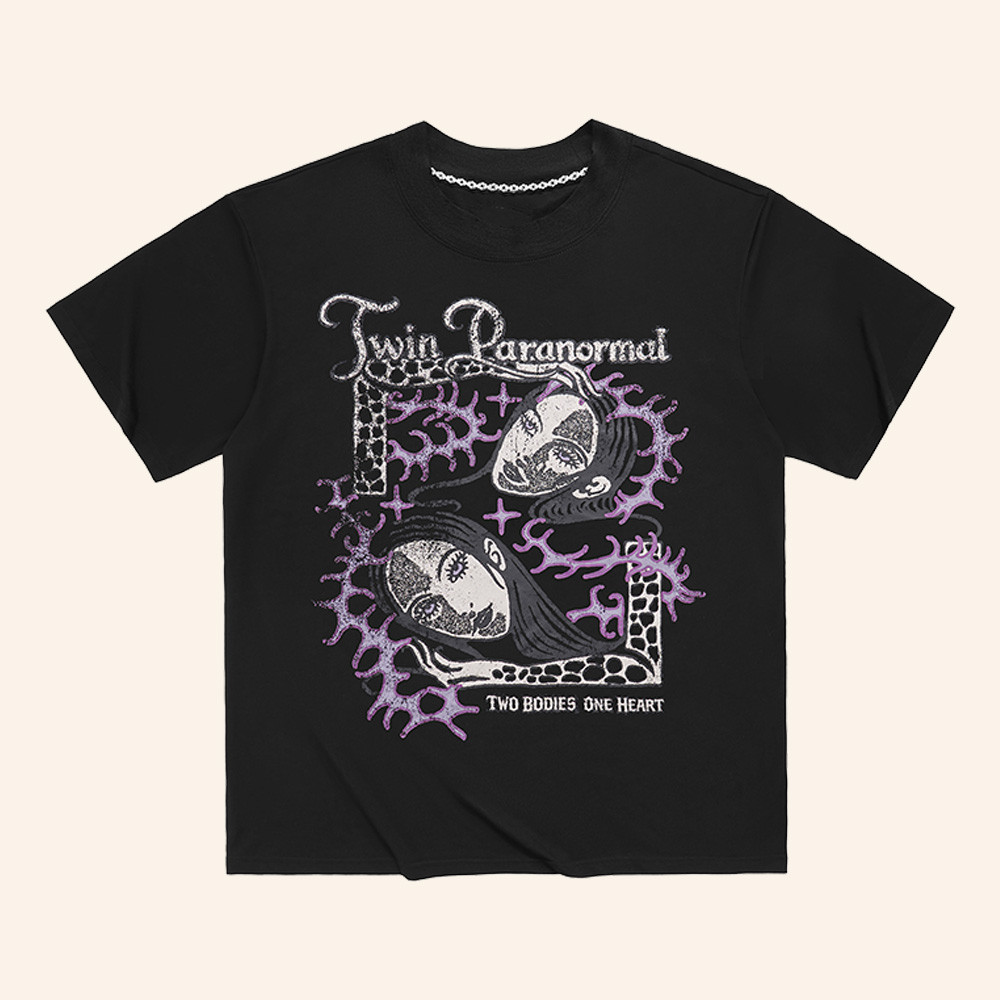 Twin Paranormal Merch Two Bodies One Heart Shirt Horror Style Apparel Twin Paranormal Lover Gift 1 - Unicasport Twin Paranormal Merch Two Bodies One Heart Shirt Horror Style Apparel Twin Paranormal Lover Gift