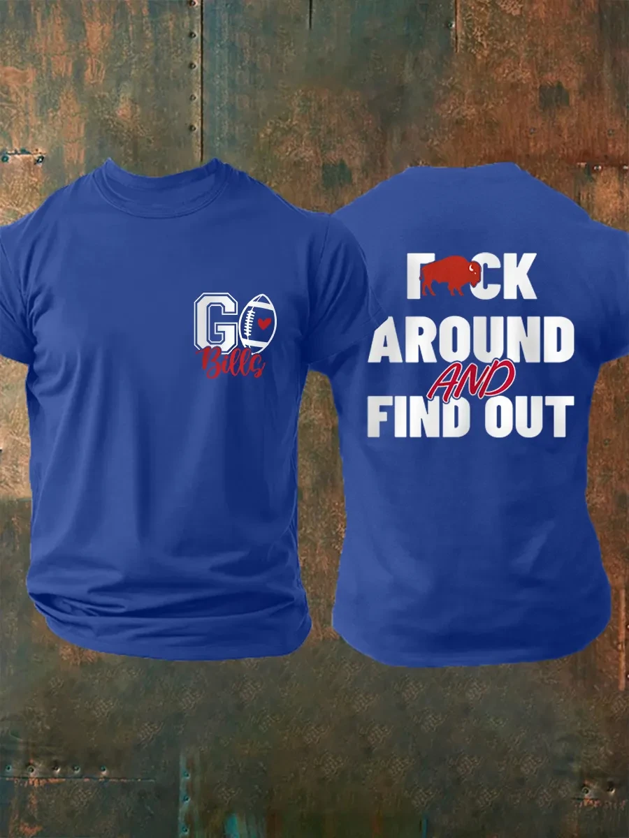 Buffalo Bills Merch Fuck Around And Find Out Shirt Bills Game Day Apparel Football Lovers Gifts 1 - Unicasport Buffalo Bills Merch Fuck Around And Find Out Shirt Bills Game Day Apparel Football Lovers Gifts