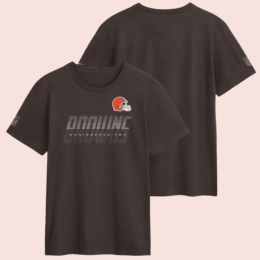 Cleveland Browns Merch Brown Cleveland Browns Sideline Dri-FIT T-Shirt Gift For Him 1 - Unicasport Cleveland Browns Merch Brown Cleveland Browns Sideline Dri-FIT T-Shirt Gift For Him