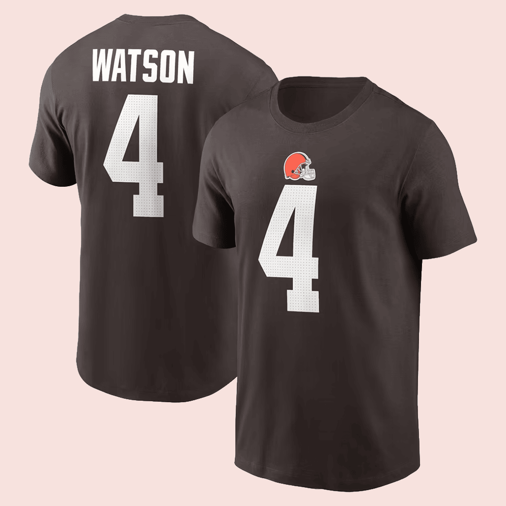 Cleveland Browns Merch Deshaun Watson Brown Cleveland Browns T-Shirt Best Gift FOr Fans 1 - Unicasport Cleveland Browns Merch Deshaun Watson Brown Cleveland Browns T-Shirt Best Gift FOr Fans