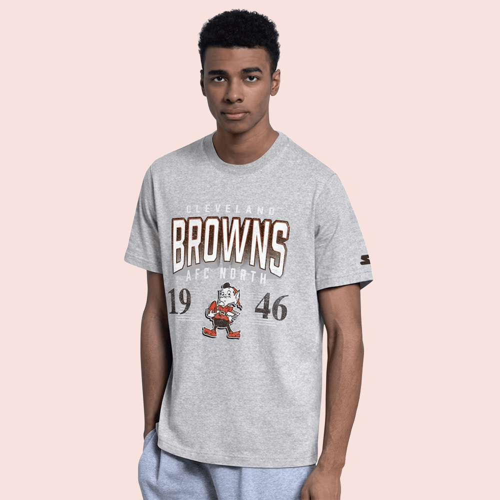 Cleveland Browns Merch Cleveland Browns AFC North 1946 T-Shirt Best Fans Outfit Gift 1 - Unicasport Cleveland Browns Merch Cleveland Browns AFC North 1946 T-Shirt Best Fans Outfit Gift