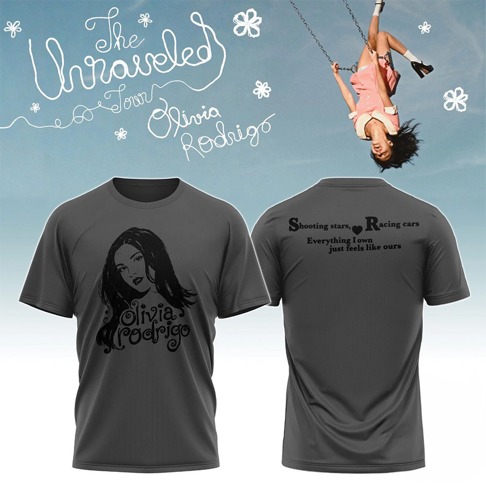 Olivia Rodrigo Merch The Unraveled Tour Shirt Olivia Rodrigo Concert Clothes Gifts For Livies 1 - Unicasport Olivia Rodrigo Merch The Unraveled Tour Shirt Olivia Rodrigo Concert Clothes Gifts For Livies