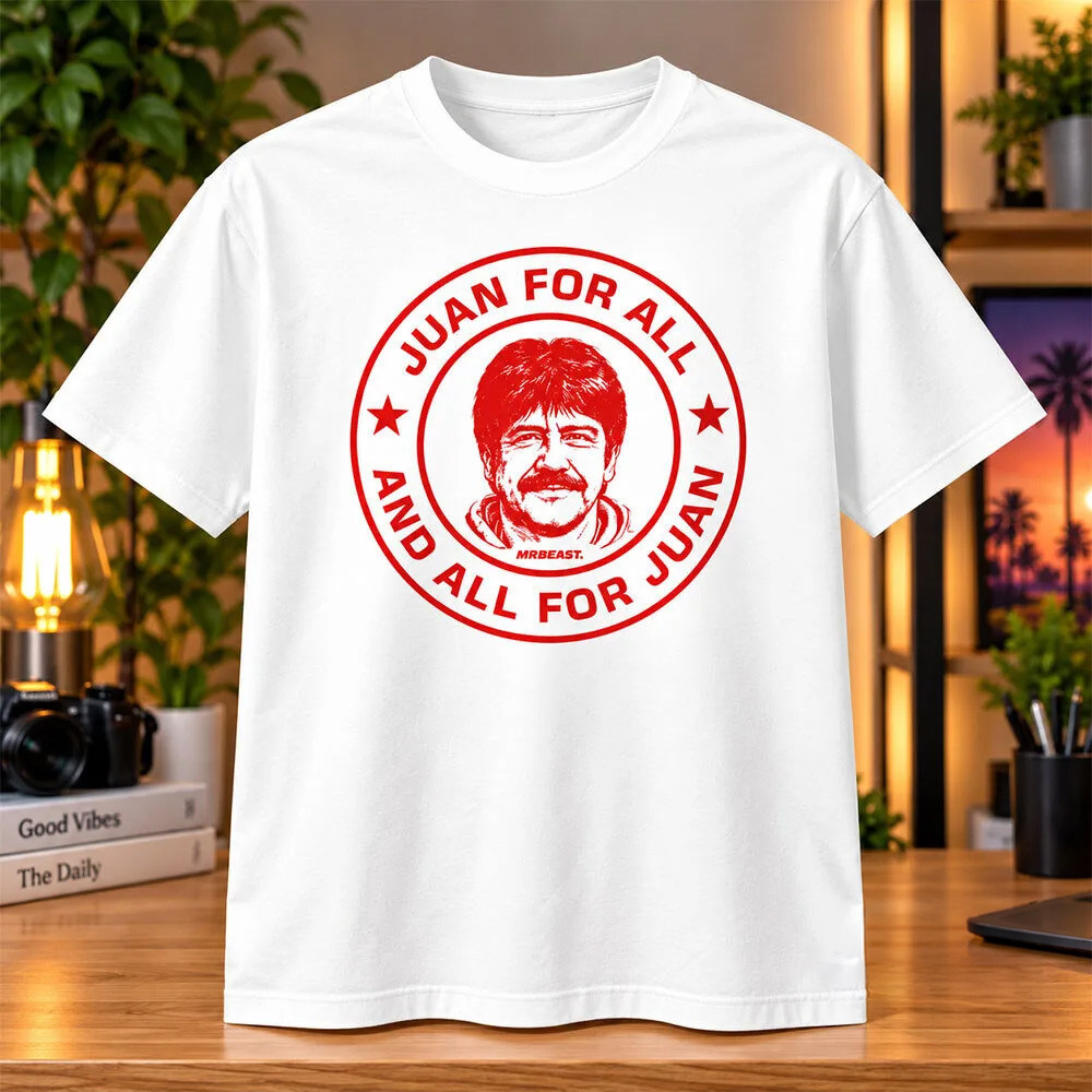 Mr Beast Juan For All Shirt Eat Bulaga Merchandise Mr Beast Outfits Gifts For Him 1 - Unicasport Mr Beast Juan For All Shirt Eat Bulaga Merchandise Mr Beast Outfits Gifts For Him