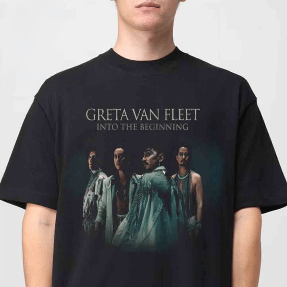 Greta Van Fleet Merch 2027 Tour Into The Beginning T-Shirt Gift For Brothers 1 - Unicasport Greta Van Fleet Merch 2027 Tour Into The Beginning T-Shirt Gift For Brothers