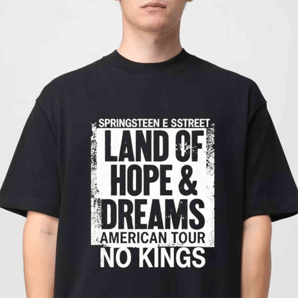 Jack Smith Merch Land Of Hope and Dreams American Tour No Kings T-Shirt Concert Gift 1 - Unicasport Jack Smith Merch Land Of Hope and Dreams American Tour No Kings T-Shirt Concert Gift