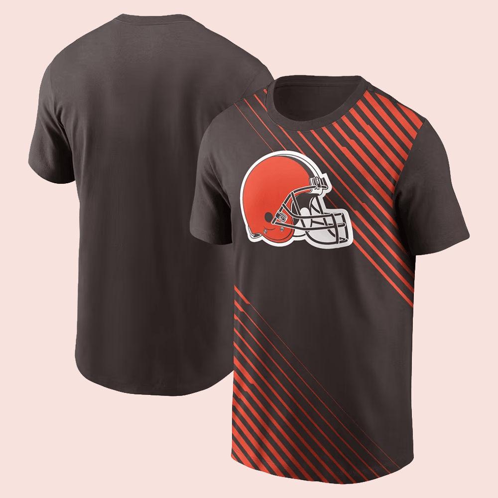 Cleveland Browns Merch Cleveland Browns Yard Line Fashion Asbury T-Shirt Fans Clothes Gift 1 - Unicasport Cleveland Browns Merch Cleveland Browns Yard Line Fashion Asbury T-Shirt Fans Clothes Gift