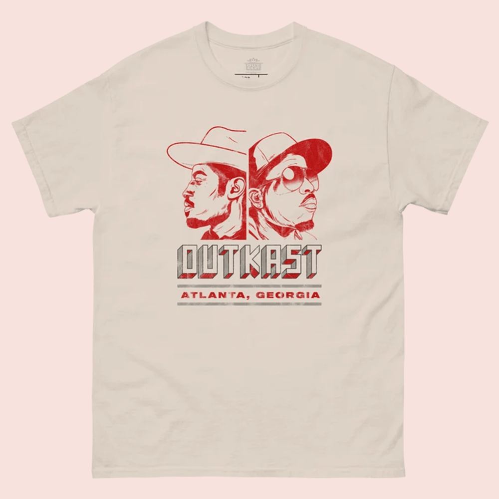 Outkast Merch Outkast Atl Classic Portrait Vintage T-Shirt Gift For Music Brother 1 - Unicasport Outkast Merch Outkast Atl Classic Portrait Vintage T-Shirt Gift For Music Brother
