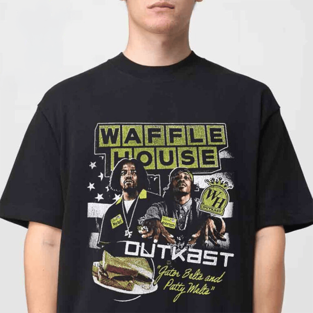 Outkast Merch x Waffle House Bootleg Vintage T-Shirt Gift For Him 1 - Unicasport Outkast Merch x Waffle House Bootleg Vintage T-Shirt Gift For Him