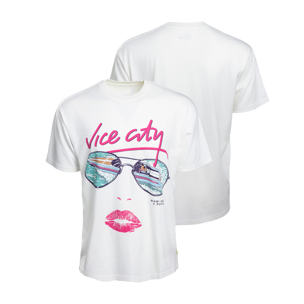 Miami Heat x GTA 6 Vice City Merch Court Culture x Duvin Vice City Shades T-Shirt GTA Fans Gift 1 - Unicasport Miami Heat x GTA 6 Vice City Merch Court Culture x Duvin Vice City Shades T-Shirt GTA Fans Gift
