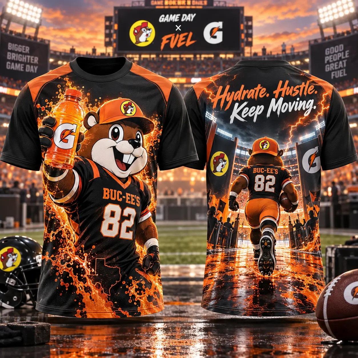 Buc-ees Merch Buc-ees Hydrate Hustle Keep Moving T-Shirt Gift For Sports 1 - Unicasport Buc-ees Merch Buc-ees Hydrate Hustle Keep Moving T-Shirt Gift For Sports