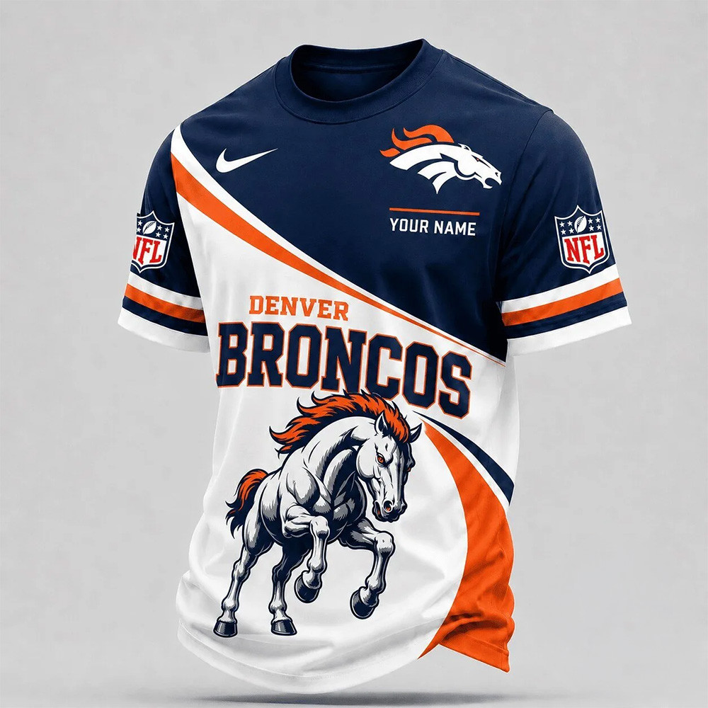 Personalized Denver Broncos Merch Football Team Shirt Broncos Game Day Apparel Gifts Ideas 1 - Unicasport Personalized Denver Broncos Merch Football Team Shirt Broncos Game Day Apparel Gifts Ideas