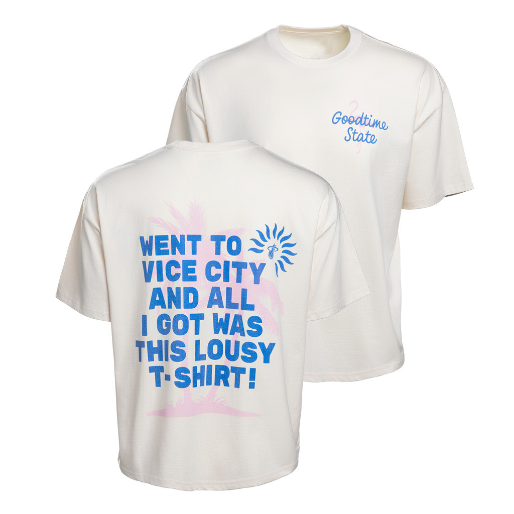 Miami Heat x GTA 6 Vice City Merch Court Culture Vice City Souvenir T-Shirt Gift For Fans 1 - Unicasport Miami Heat x GTA 6 Vice City Merch Court Culture Vice City Souvenir T-Shirt Gift For Fans