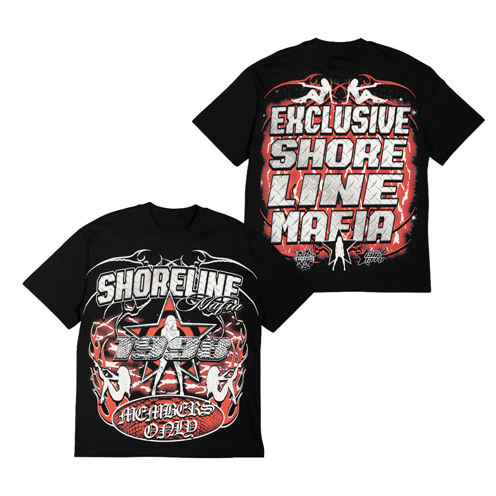 Shoreline Mafia Merch x Cap City Members Only T-Shirt Great Shoreline Mafia Fans Gear 1 - Unicasport Shoreline Mafia Merch x Cap City Members Only T-Shirt Great Shoreline Mafia Fans Gear