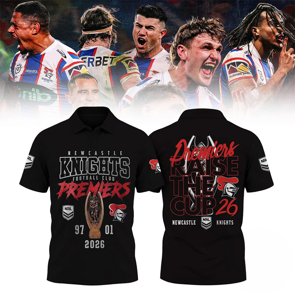 Newcastle Knights Merch Rugby Football Club Black Polo Shirt NRL Teams Apparel Gifts Ideas 1 - Unicasport Newcastle Knights Merch Rugby Football Club Black Polo Shirt NRL Teams Apparel Gifts Ideas