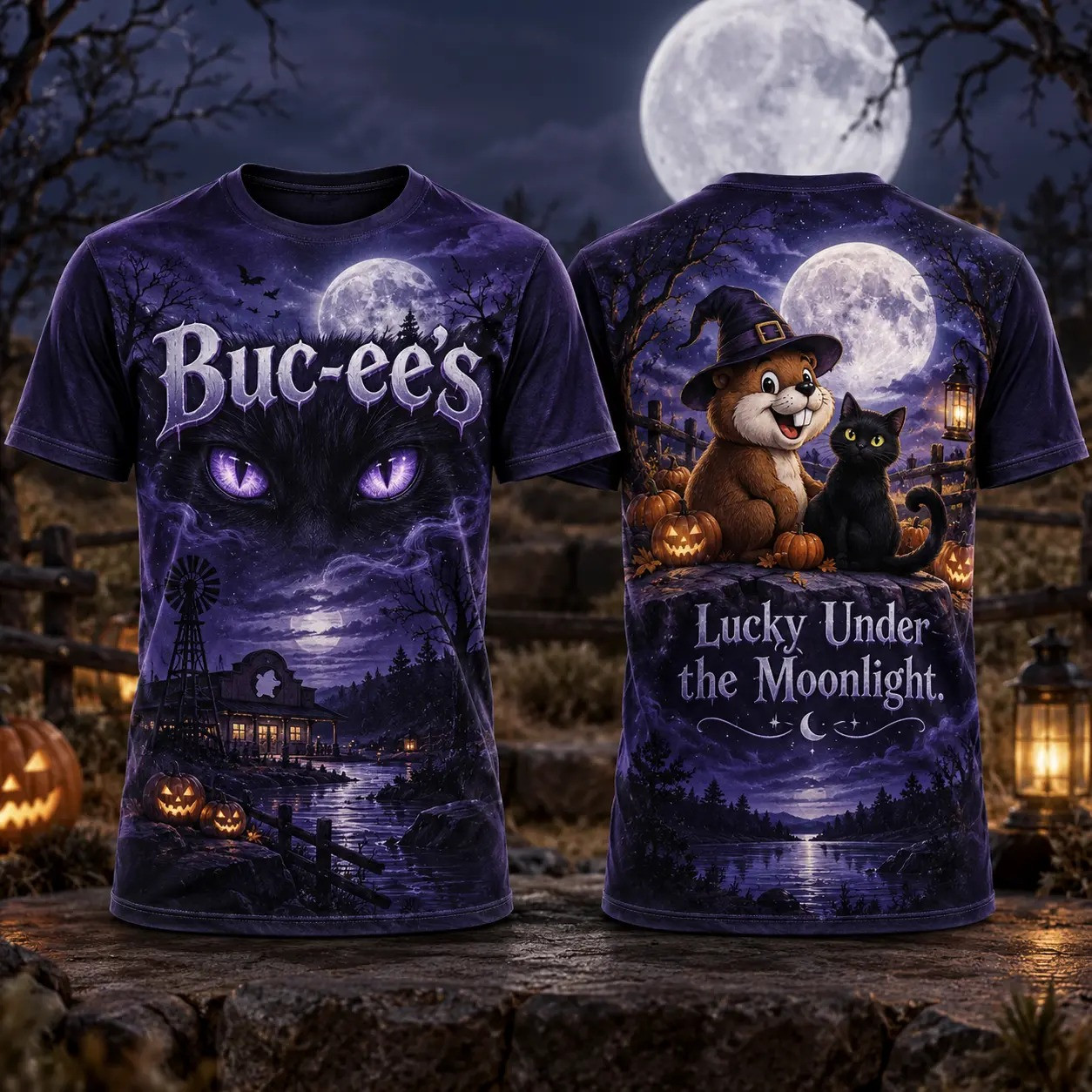 Buc-ees Merch Buc-ees Luck Under The Stars Moonlight T-Shirt Men Gift 1 - Unicasport Buc-ees Merch Buc-ees Luck Under The Stars Moonlight T-Shirt Men Gift