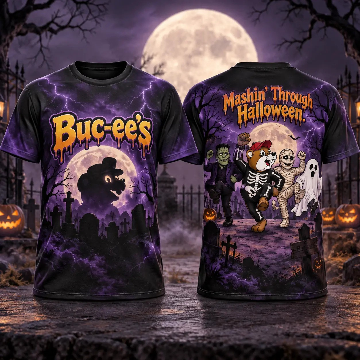 Buc-ees Merch Buc-ees Mashin Through Halloween T-Shirt Gift For Sister 1 - Unicasport Buc-ees Merch Buc-ees Mashin Through Halloween T-Shirt Gift For Sister