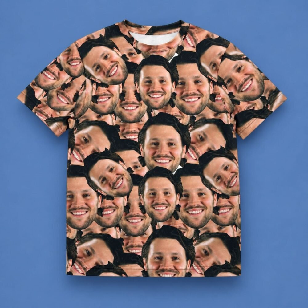 Josh Allen’s Merch Shirt Josh Allen’s Face T-Shirt Best Gift For Football Fans 1 - Unicasport Josh Allen’s Merch Shirt Josh Allen’s Face T-Shirt Best Gift For Football Fans