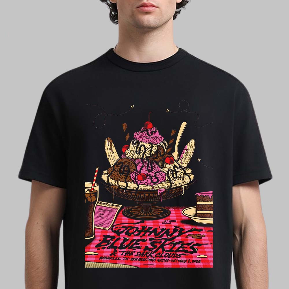 Johnny Blue Skies Nashville TN Event Poster T-Shirt Presents For Sturgill Simpson Lovers 1 - Unicasport Johnny Blue Skies Nashville TN Event Poster T-Shirt Presents For Sturgill Simpson Lovers