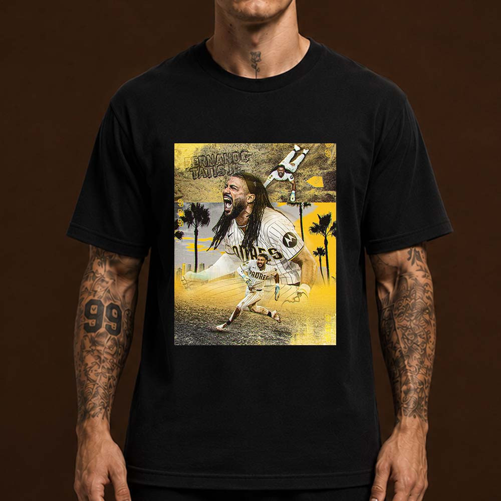 MLB San Diego Padres Fernando Tatís Got Real Creative On The Bases In The Wild Card Series Shirt Fan Gift 1 - Unicasport MLB San Diego Padres Fernando Tatís Got Real Creative On The Bases In The Wild Card Series Shirt Fan Gift